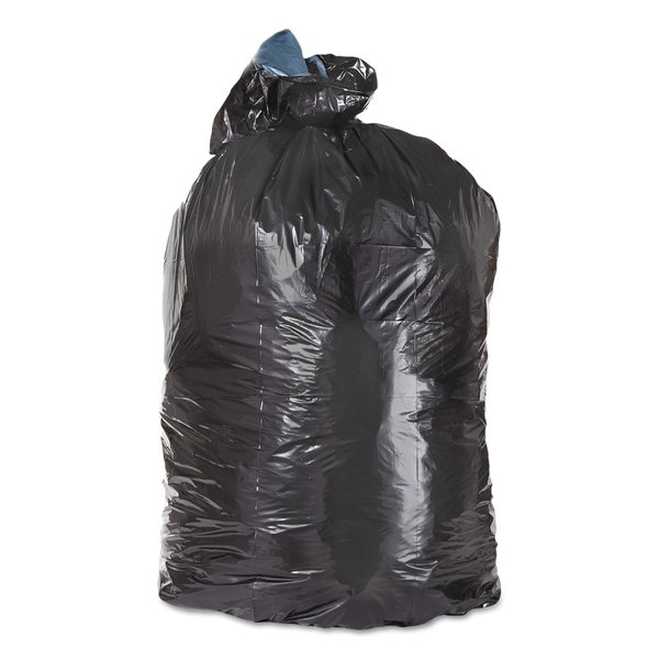 Trinity Plastics 33 gal Trash Bags, 23 in x 39 in, Extra Heavy-Duty, 1.6 mil, Black, 100 PK 100430